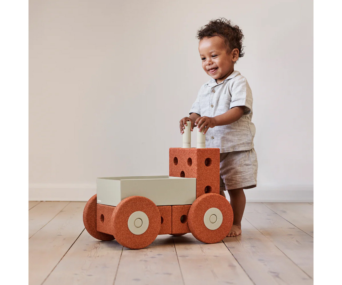 Kit Construcción 3-in-1 Baby Walker Orange/Dusty Green