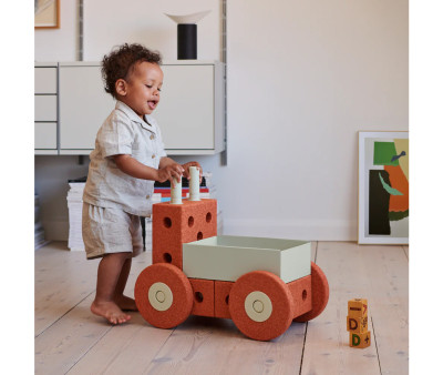 Kit Construcción 3-in-1 Baby Walker Orange/Dusty Green