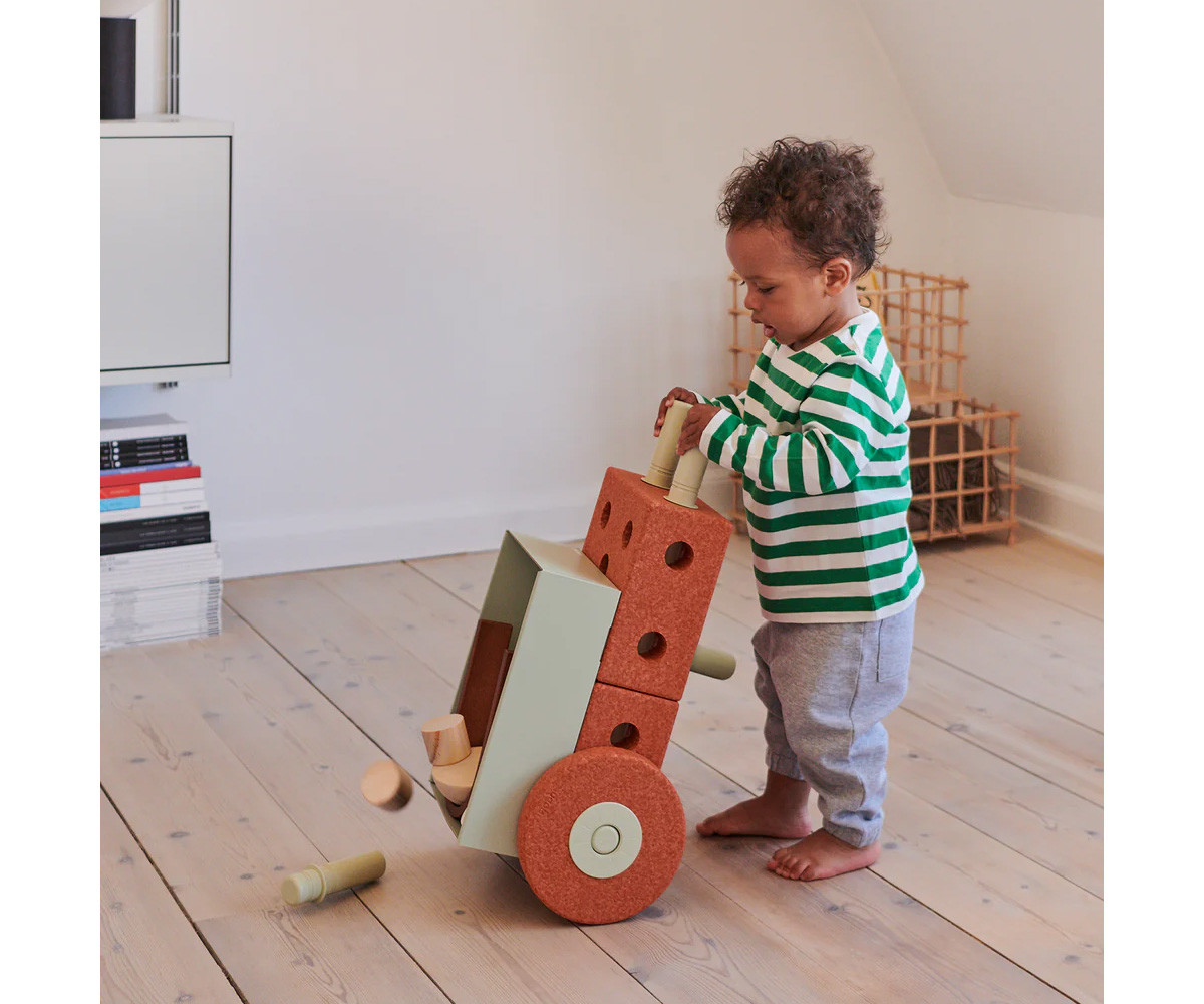 Kit Construcción 3-in-1 Baby Walker Orange/Dusty Green