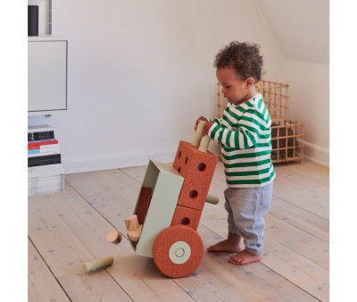 Kit Construcción 3-in-1 Baby Walker Orange/Dusty Green