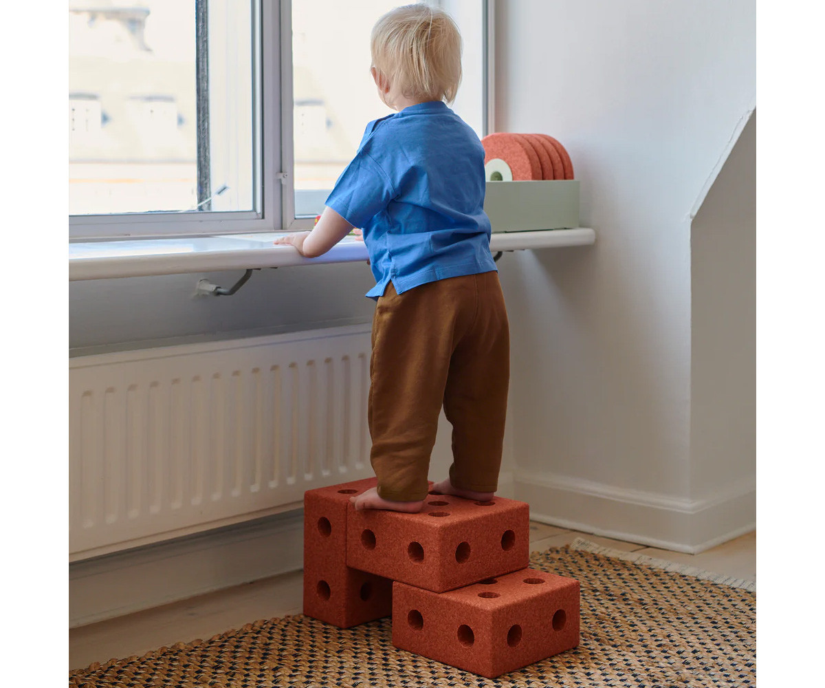 Kit Construcción 3-in-1 Baby Walker Orange/Dusty Green