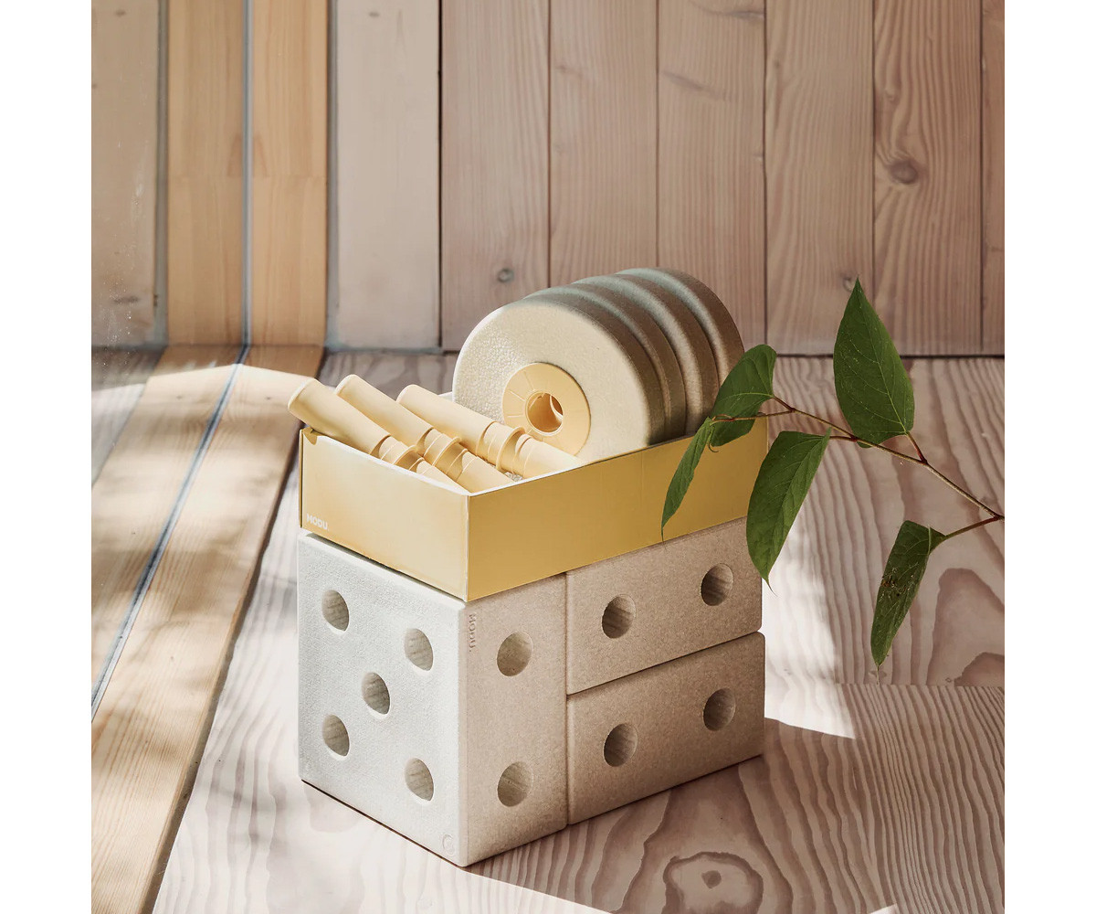 Kit Construcción 3-in-1 Baby Walker Sand Grey/Honey Yellow
