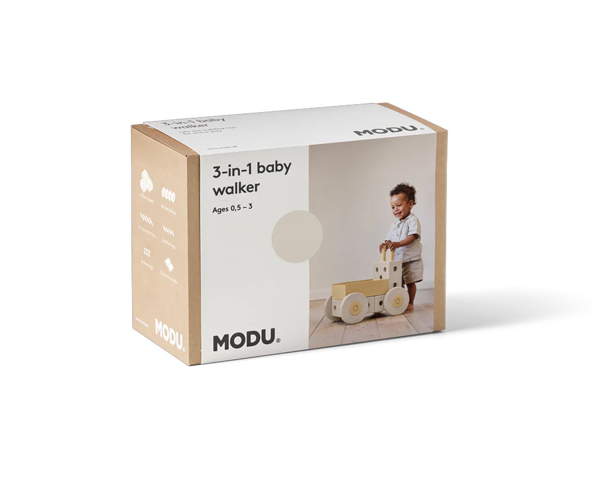 Kit Construcción 3-in-1 Baby Walker Sand Grey/Honey Yellow