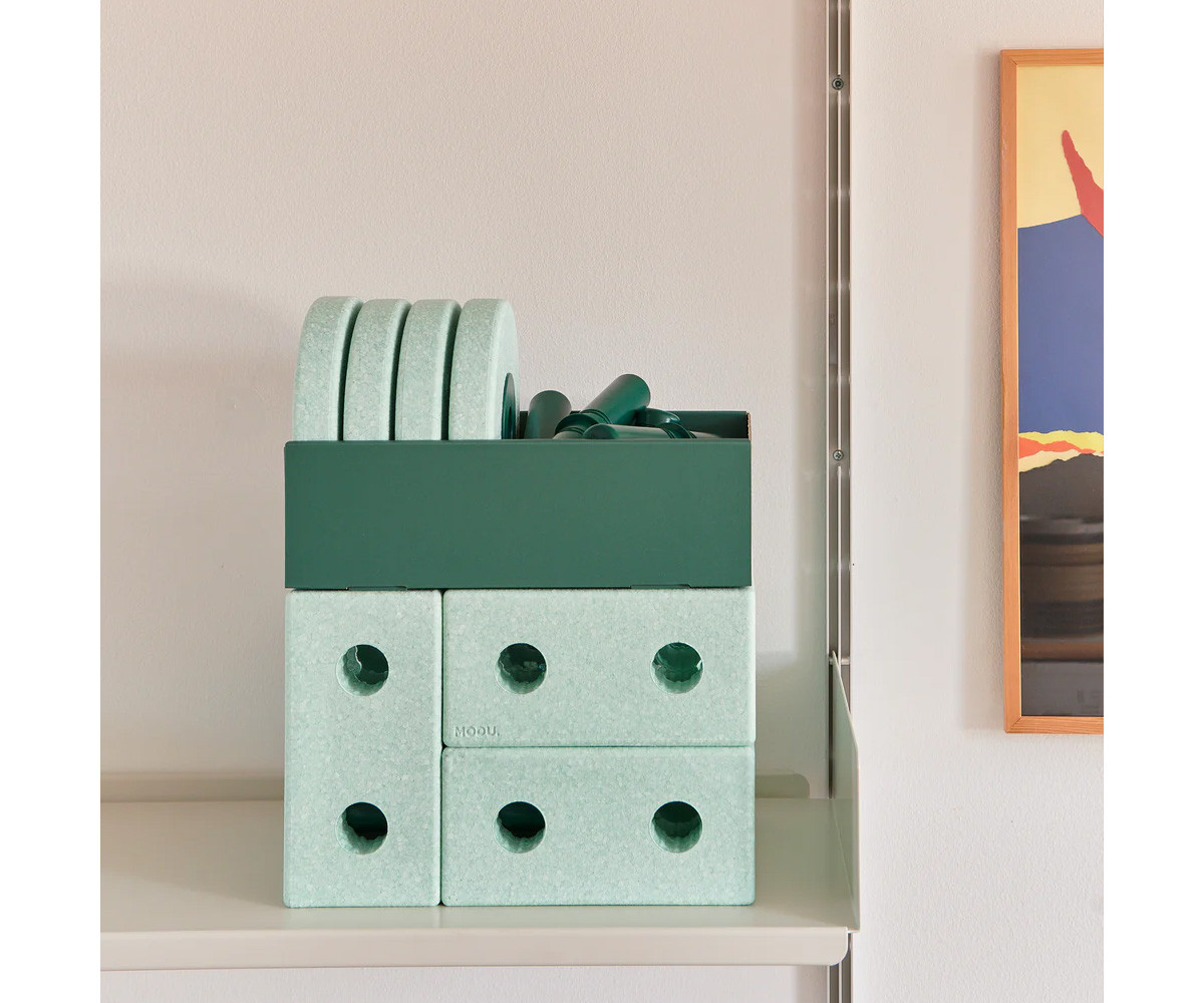 Kit Construcción 3-in-1 Baby Walker Ocean Mint/Forest Green