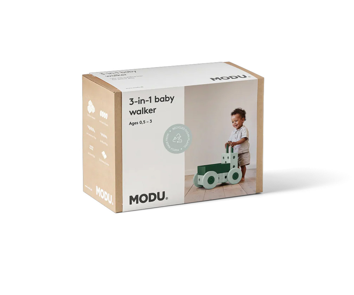 Kit Construcción 3-in-1 Baby Walker Ocean Mint/Forest Green