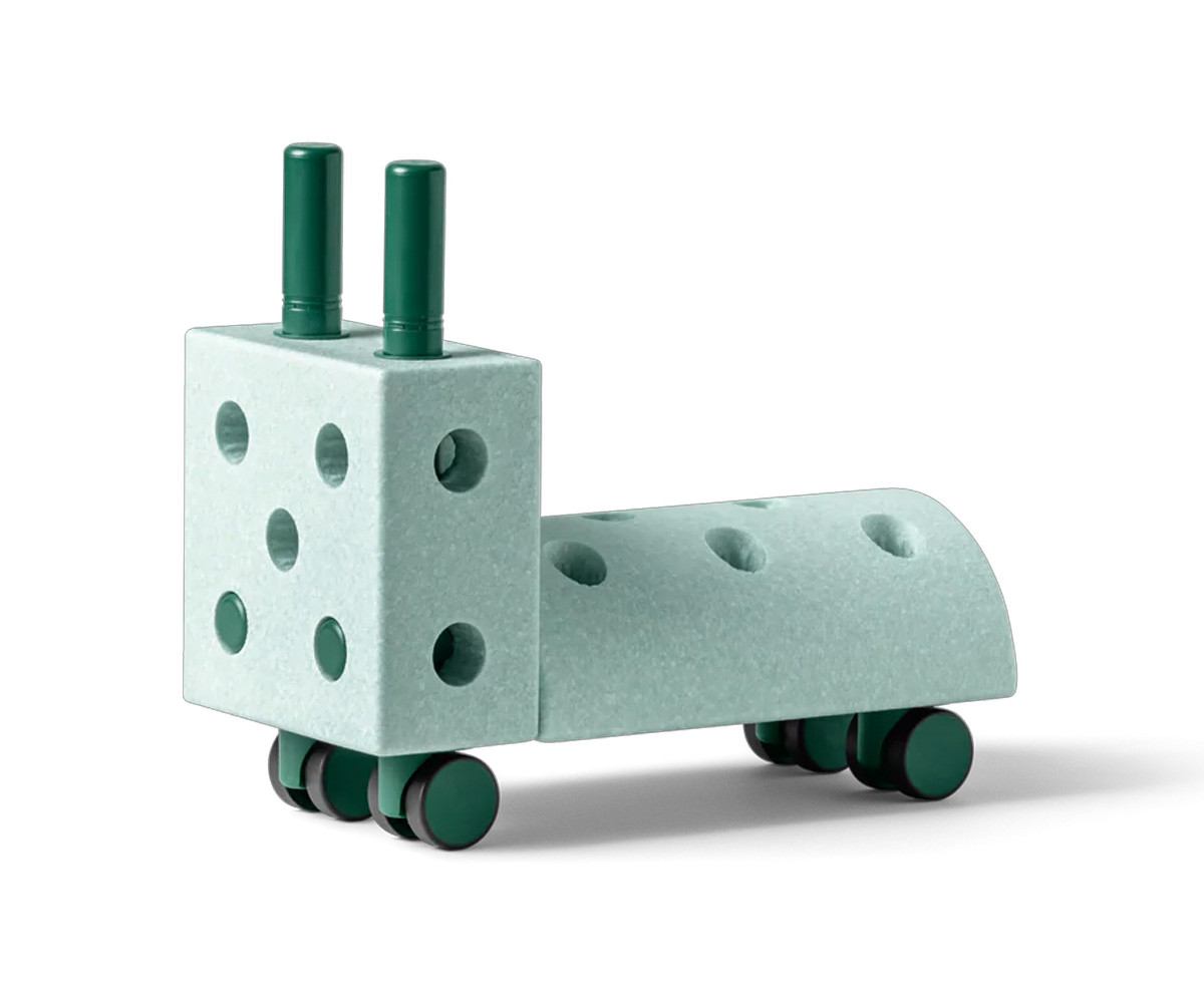 Kit Construcción Tiny Ride Ocean Mint/Forest Green