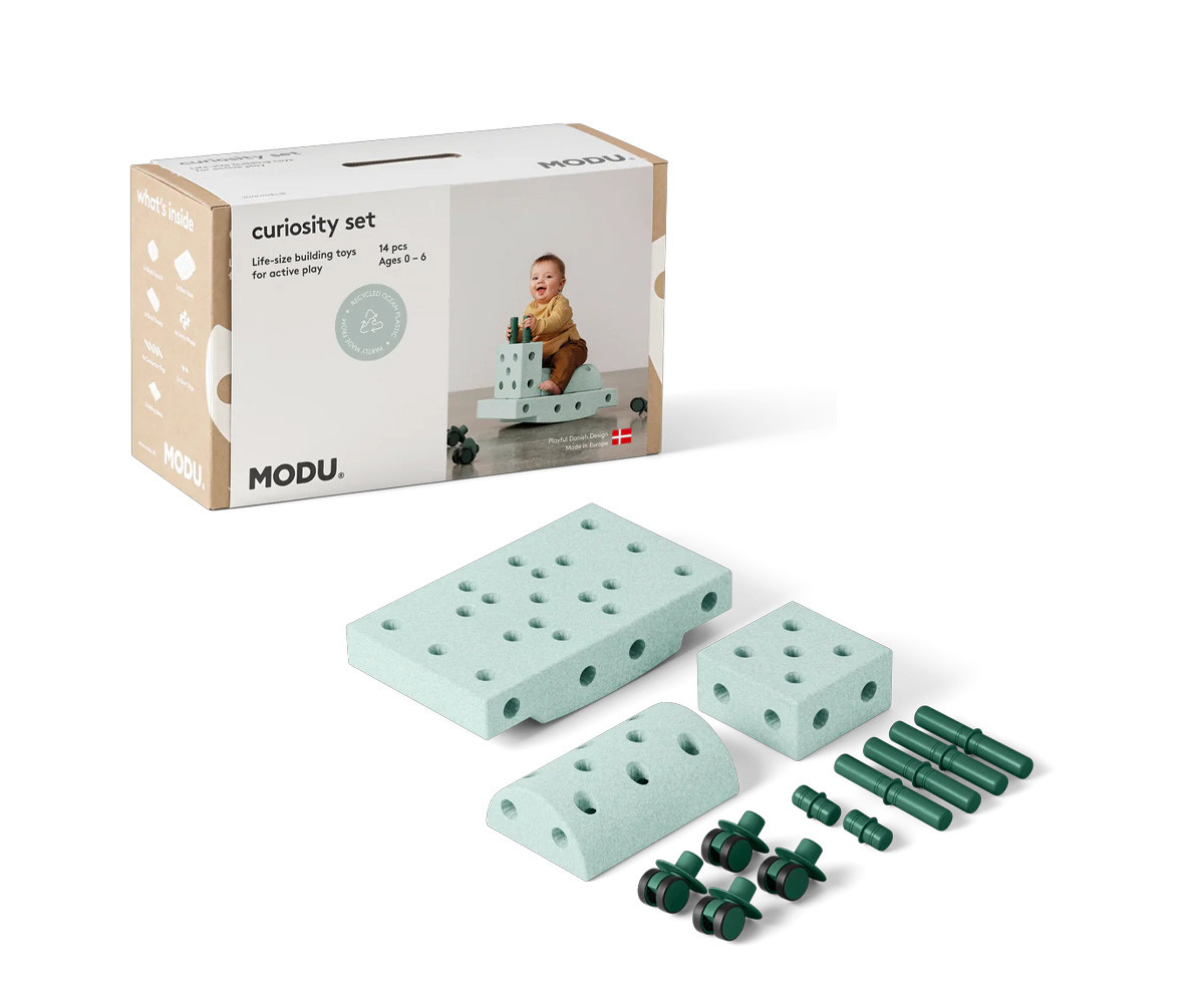 Kit Costruzioni MODU Curiosity Set Ocean Mint/Forest Green
