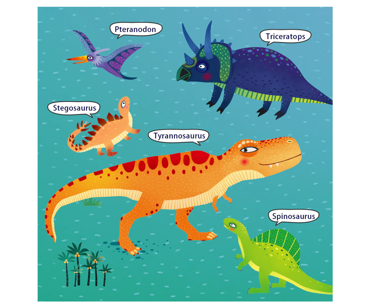 Puzzle en Maletín Dinosaur Age