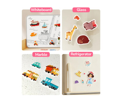 Set de Pegatinas de Gel Reutilizables Mideer Calle