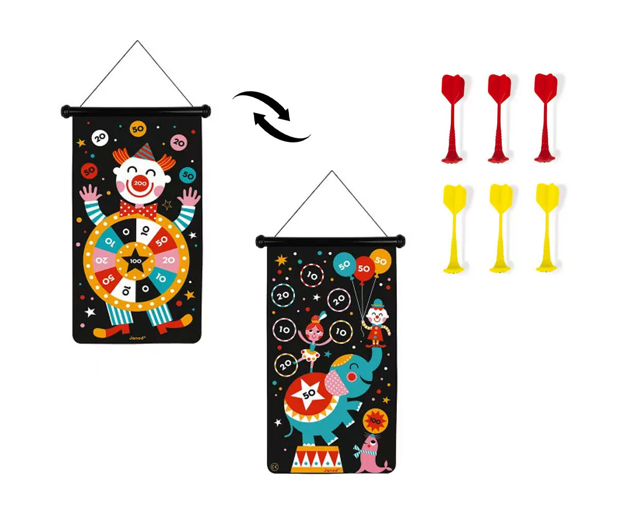 Juego de Dardos Magnéticos Circo