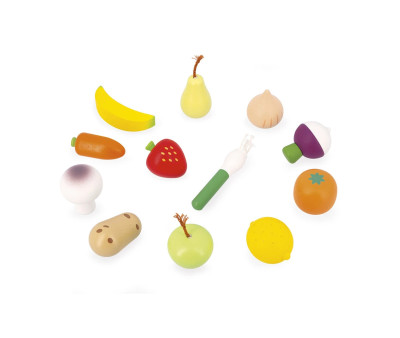 Set de Frutas y Verduras Abuelita Alegre