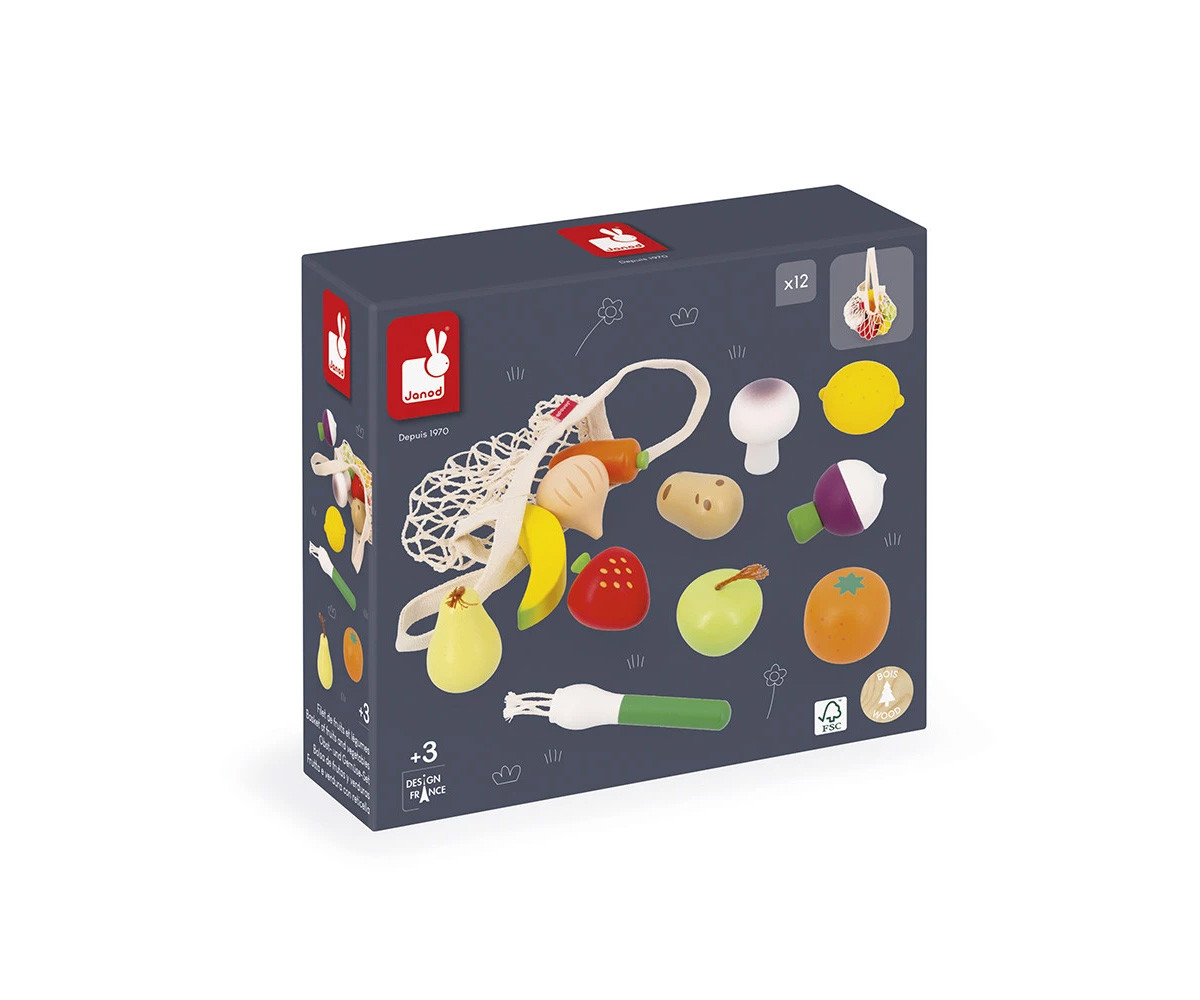 Set de Frutas y Verduras Abuelita Alegre