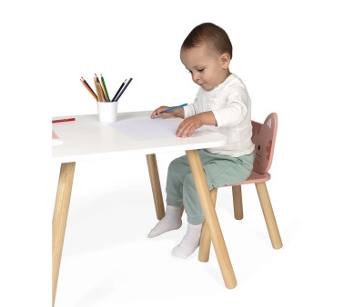 Silla Infantil de Madera Gato