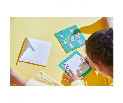 Puzzle con Tarjeta Unicornios