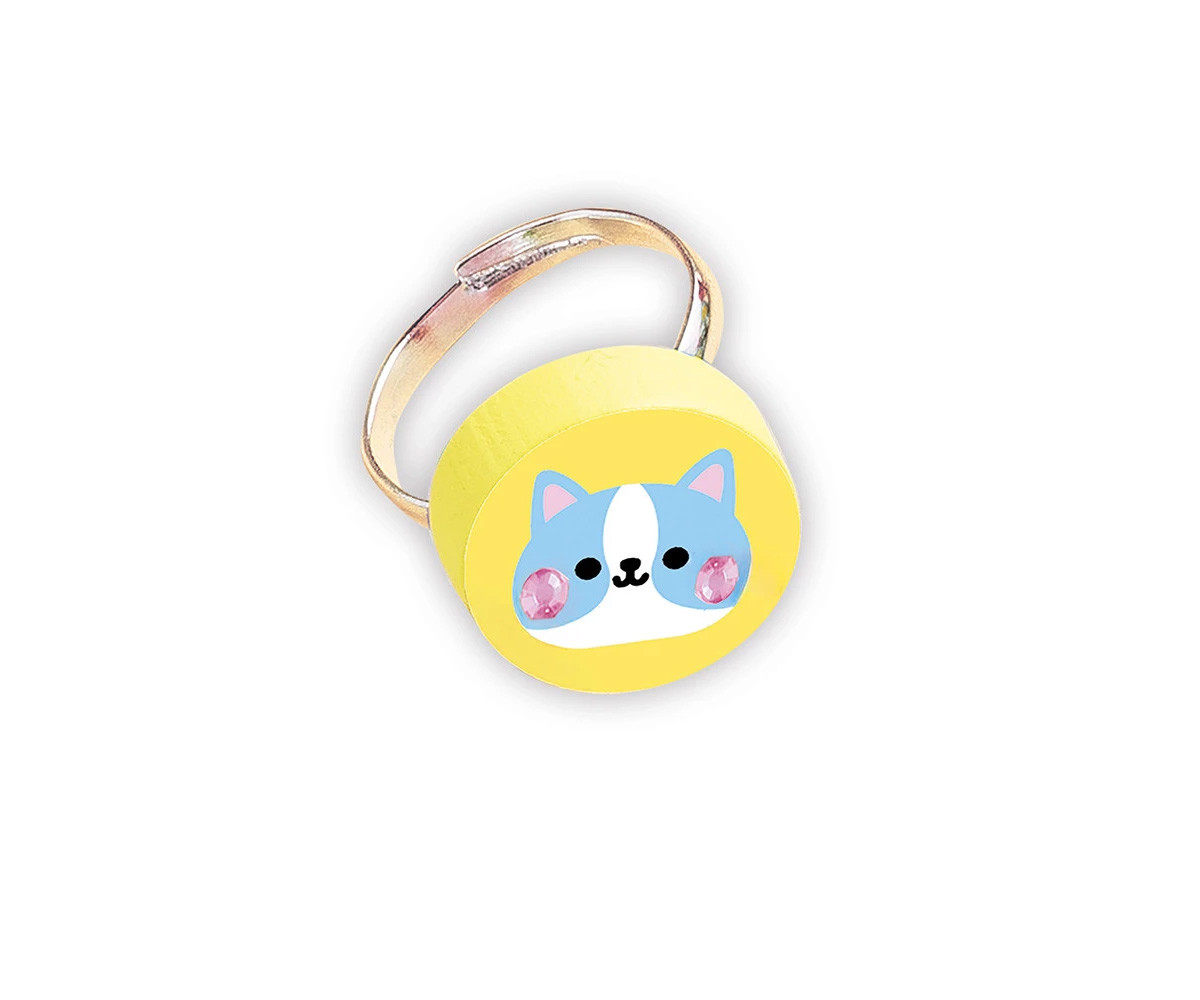 4 Joyas de Madera Little Cats