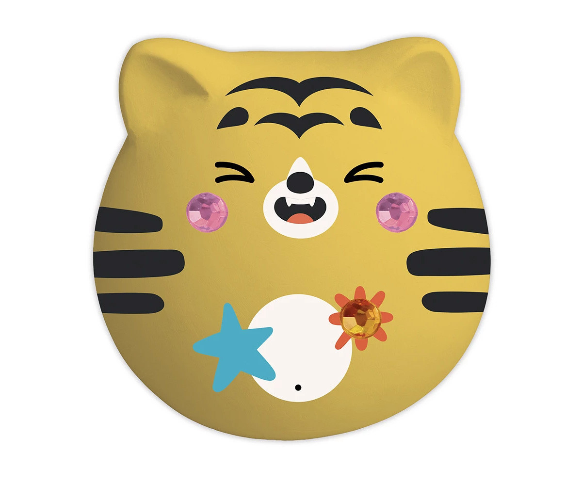 Kit Creativo 6 Animales de Yeso para Decorar