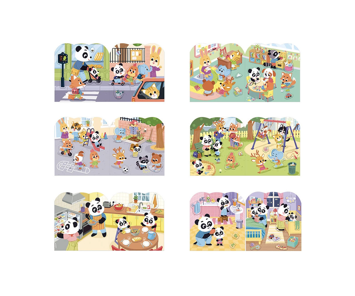Libro de Pegatinas y Decoración Mi Día