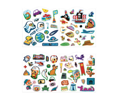 Libro de Pegatinas Aventureros