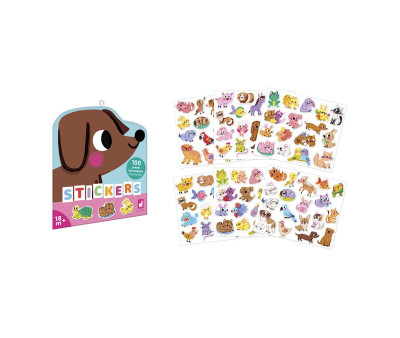 100 Pegatinas Mascotas