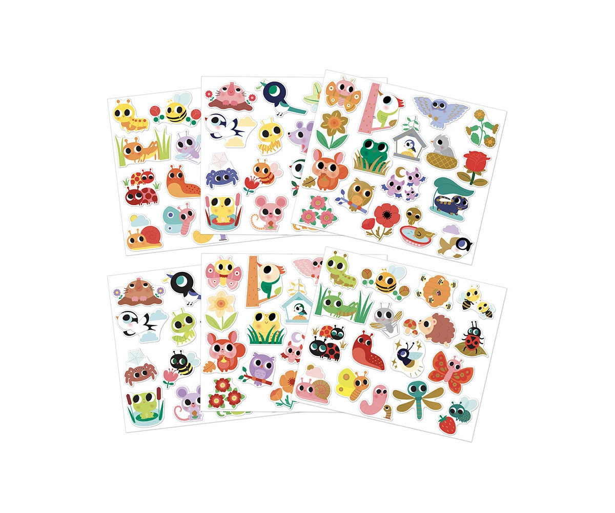 100 Pegatinas Pequeñas Criaturas