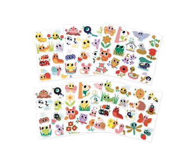 100 Pegatinas Pequeñas Criaturas