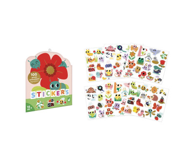 100 Pegatinas Pequeñas Criaturas