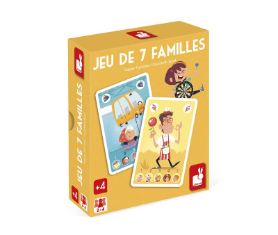 Juego de Cartas 7 Familias