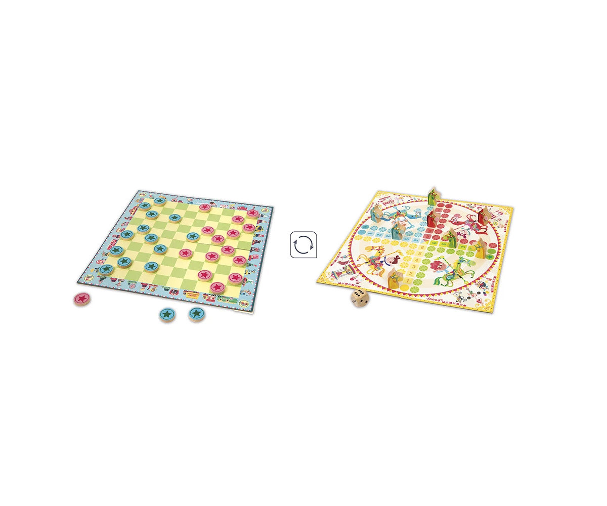 Juego Dúo - Parchís y Damas