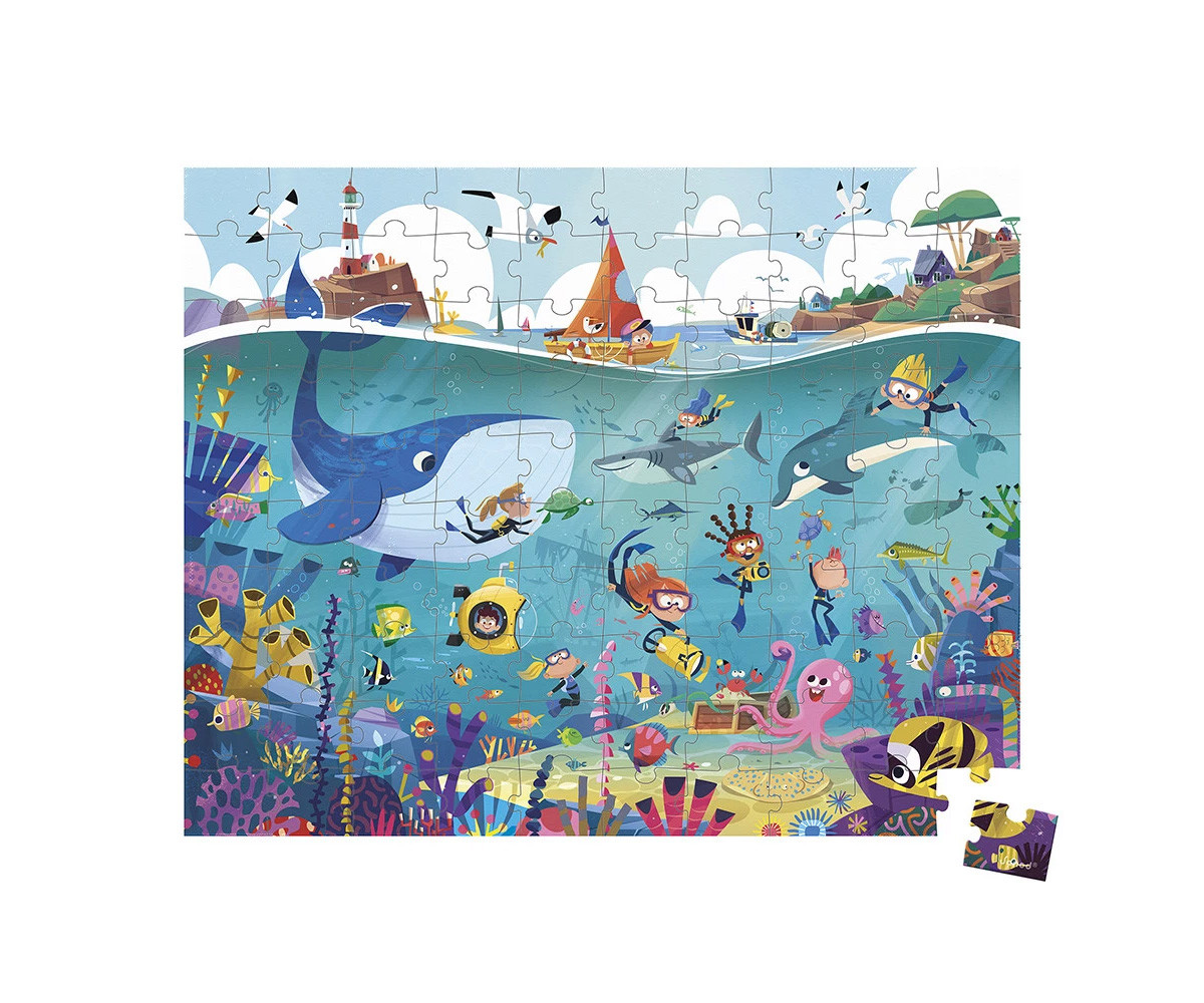 Puzzle El Fondo del Mar