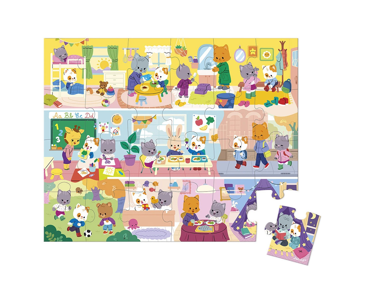 Puzzle Las Rutinas 24 Piezas