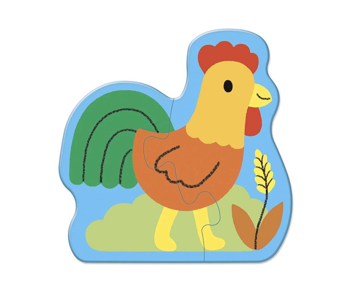 5 Puzzles Evolutivos La Granja