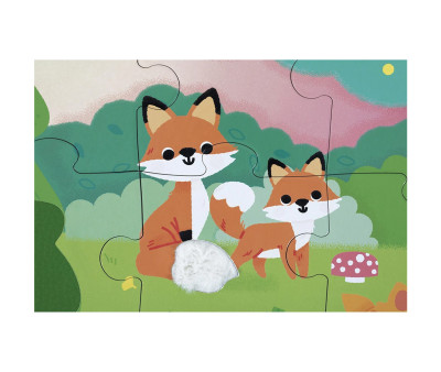 Puzzle Táctil El Bosque 20 Piezas