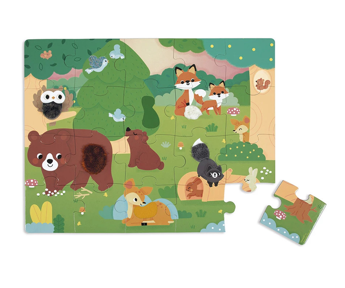 Puzzle Táctil El Bosque 20 Piezas