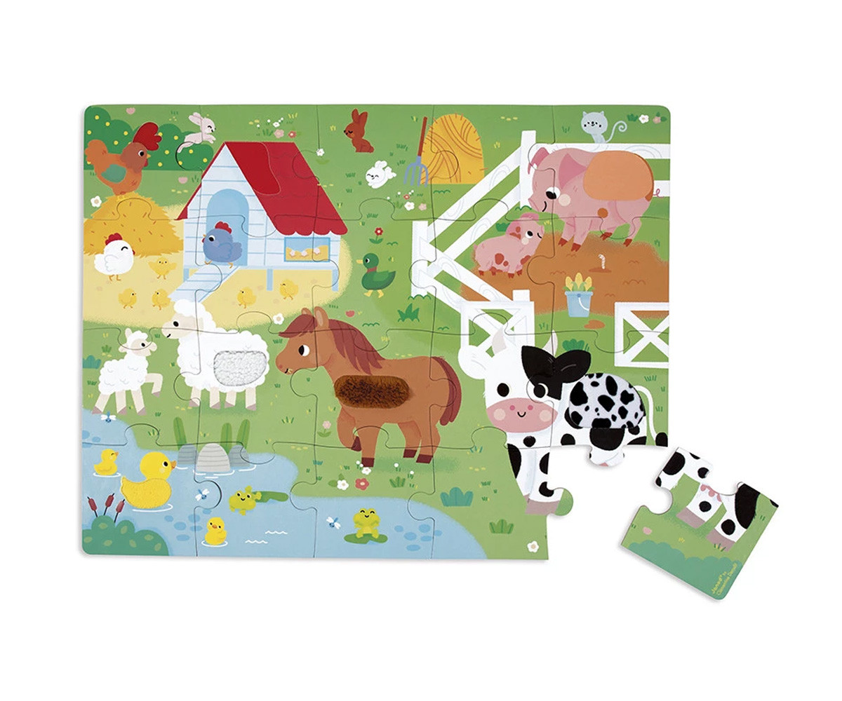 Puzzle Táctil La Granja 20 Piezas