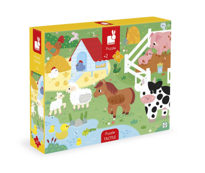 Puzzle Táctil La Granja 20 Piezas