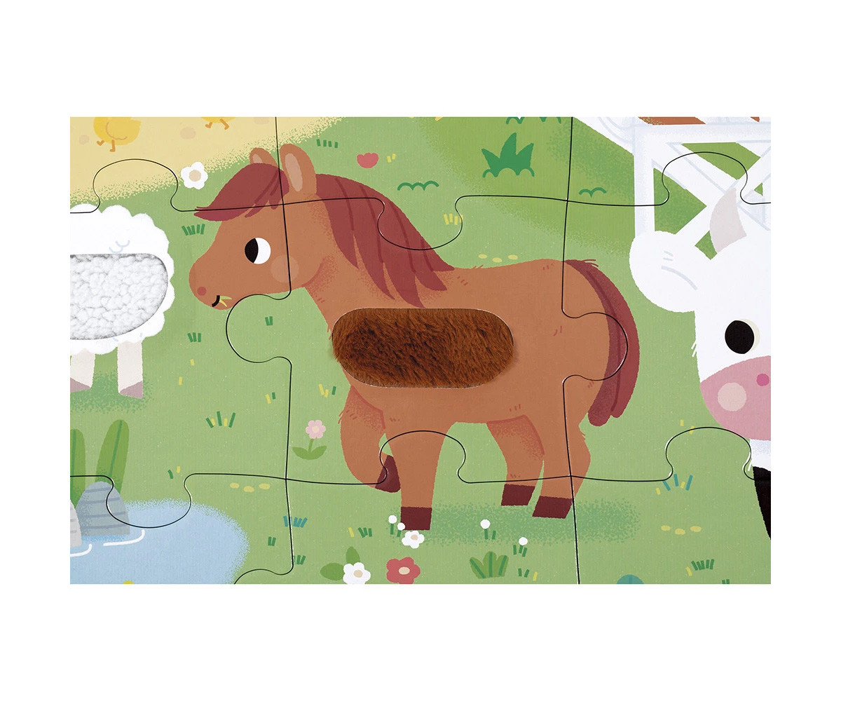 Puzzle Táctil La Granja 20 Piezas