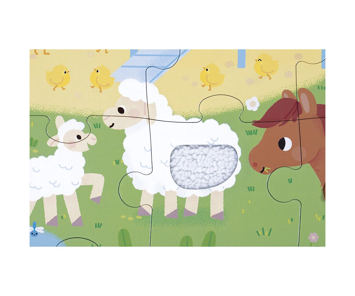 Puzzle Táctil La Granja 20 Piezas