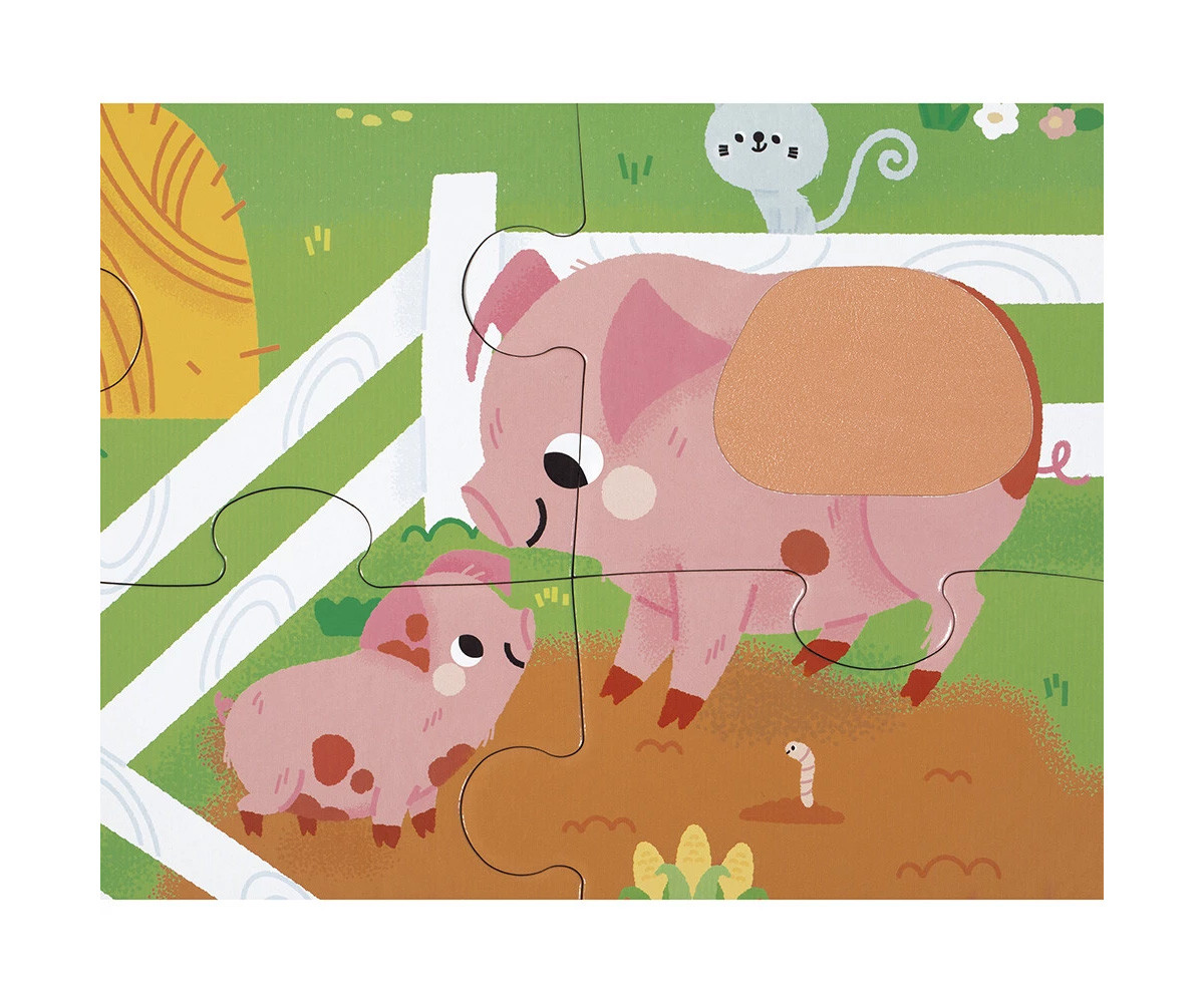 Puzzle Táctil La Granja 20 Piezas