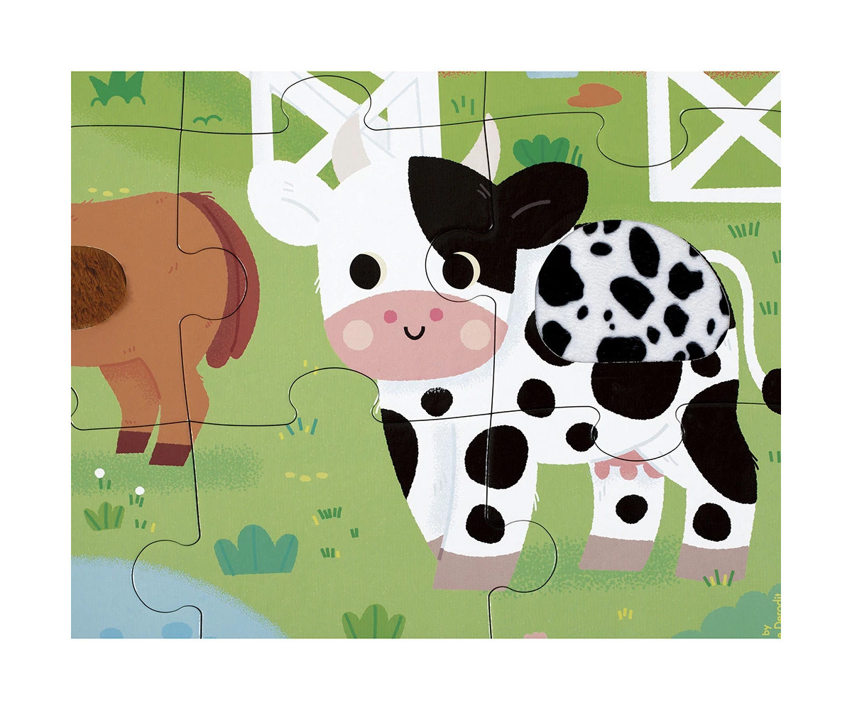 Puzzle Táctil La Granja 20 Piezas