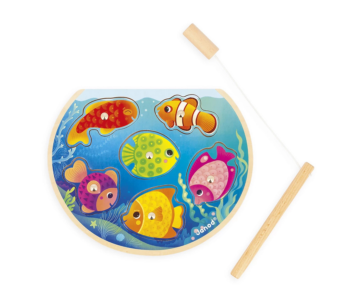 Puzzle Magnético Juego de Pesca Sppedy Fish