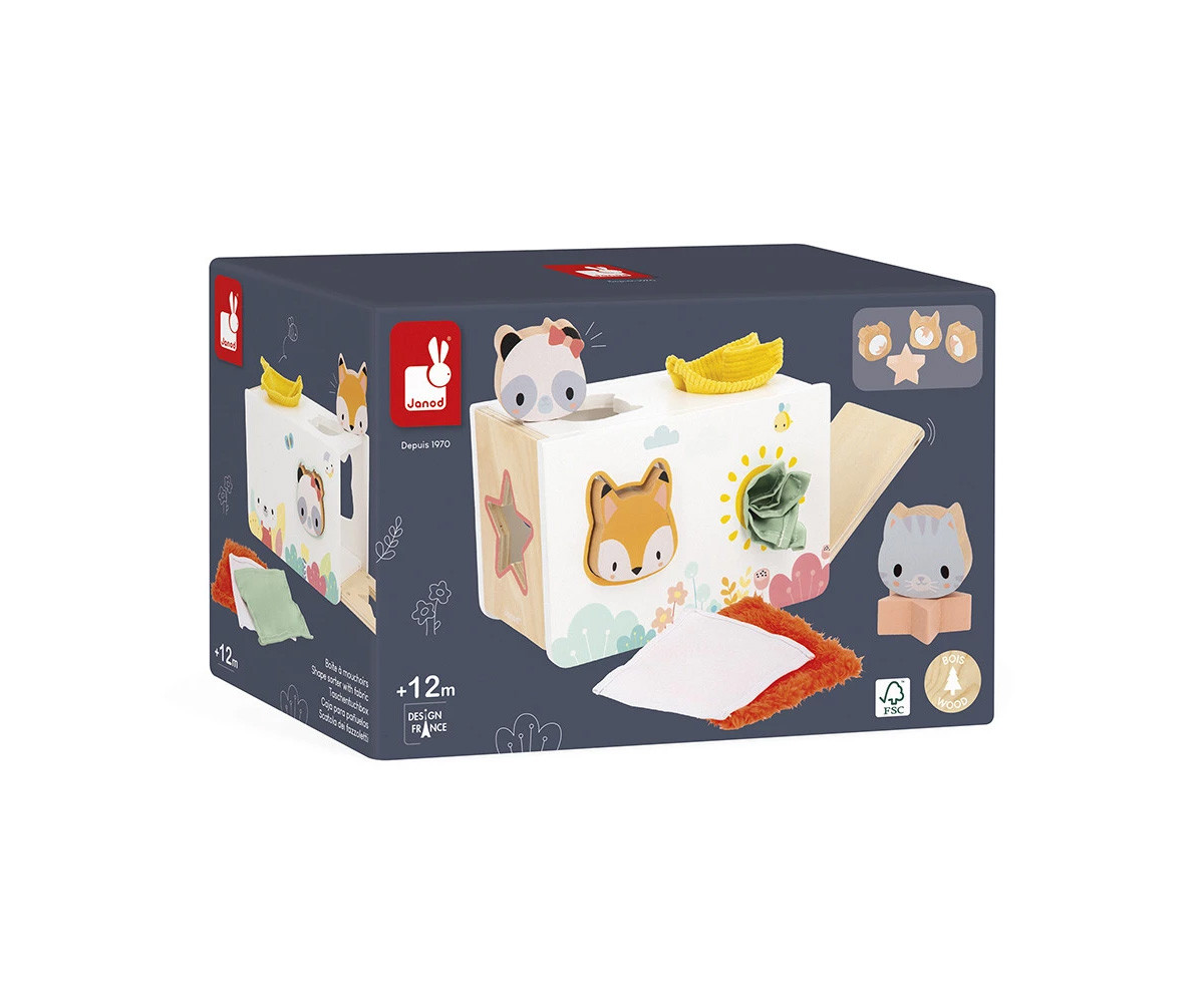 Caja de Pañuelos Sensoriales Pure