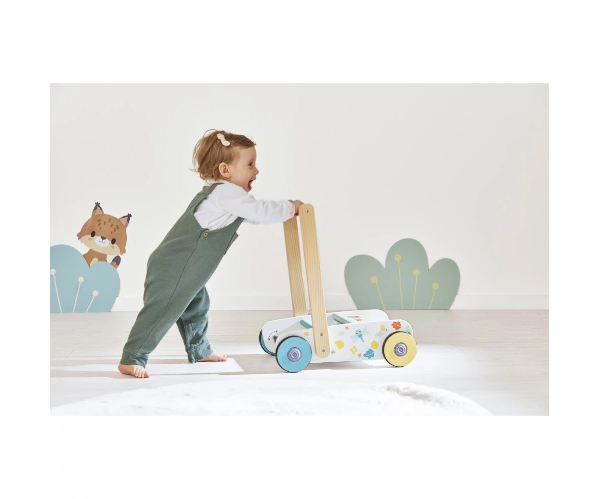 Andador con Cubos de Madera Pure