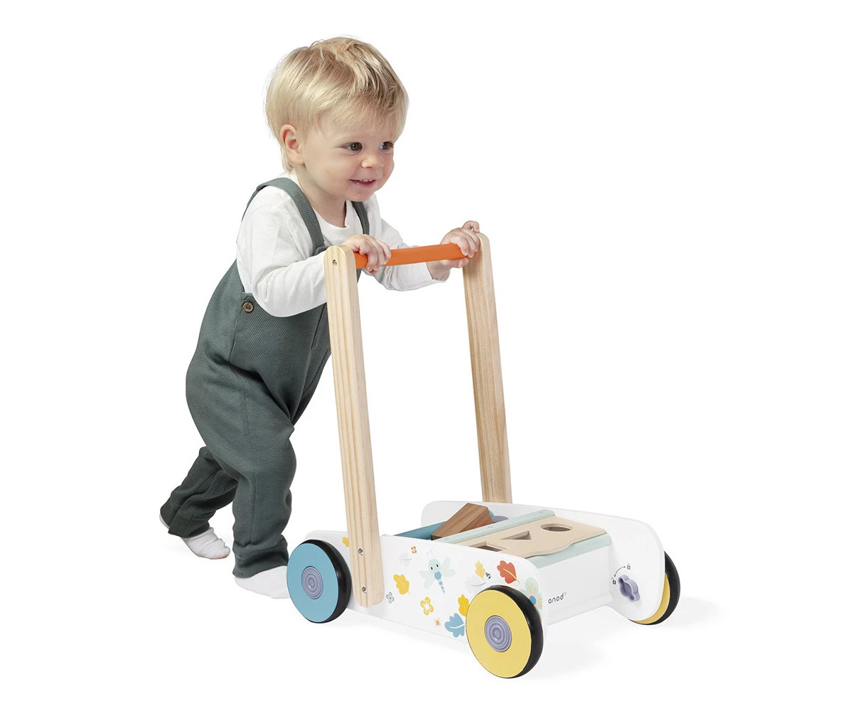 Andador con Cubos de Madera Pure