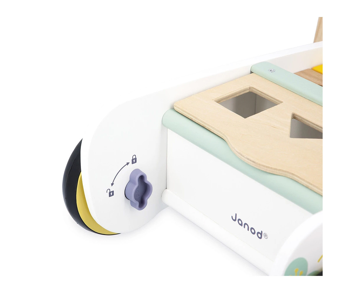 Andador con Cubos de Madera Pure