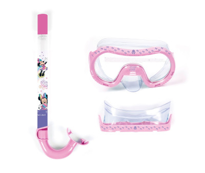 Set de Buceo Infantil Gafas y Tubo Minnie