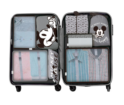 Set de Viaje Organizador de Equipaje Mickey 8 Piezas