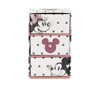 Mini Cajonera con 3 Compartimentos Minnie