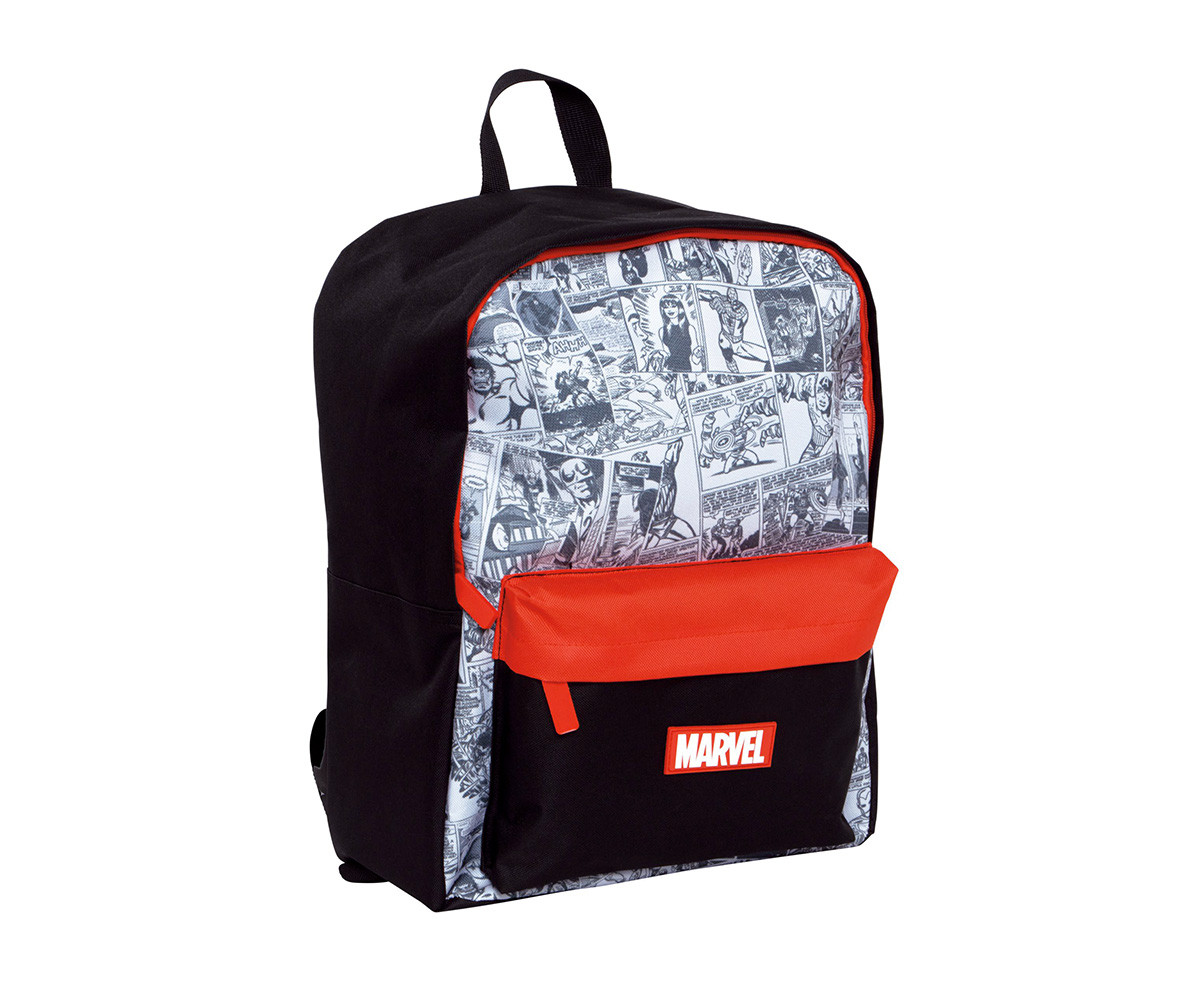 Mochila Junior Clásicos Marvel Personalizable