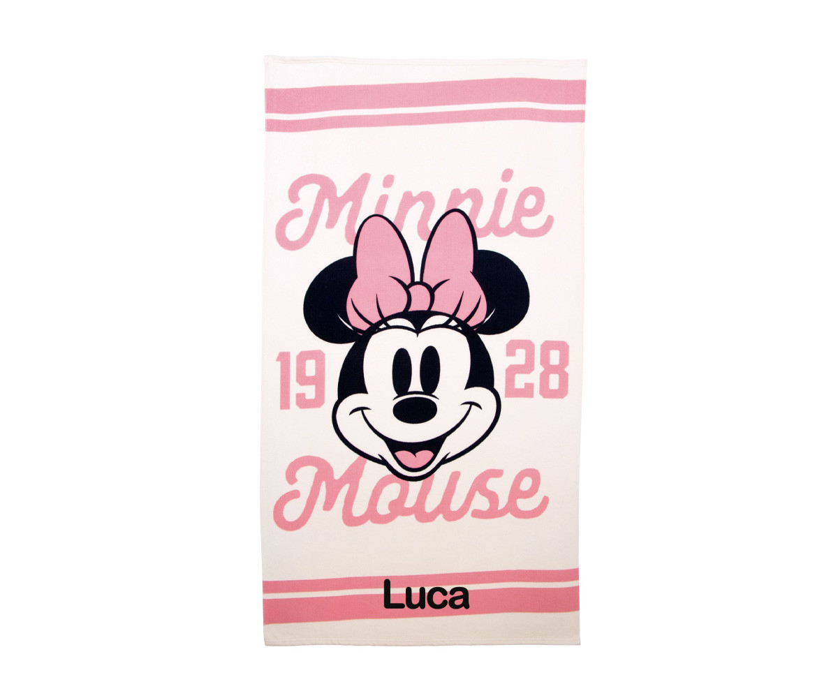 Toalla de Microfibra Minnie Personalizable