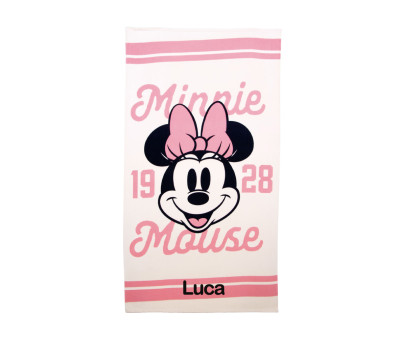 Toalla de Microfibra Minnie Personalizable